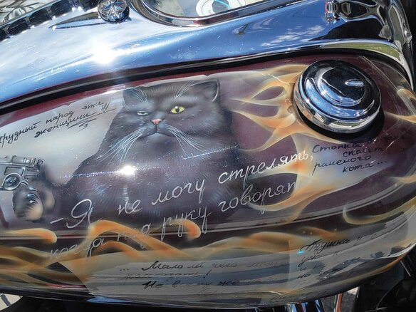 2006 Yamaha XV 1900, коричневый, 1200000 рублей - вид 11