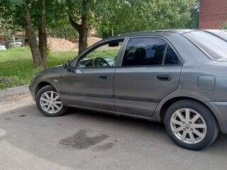 2002 Mitsubishi Carisma I Рестайлинг, серый, 385000 рублей, вид 5