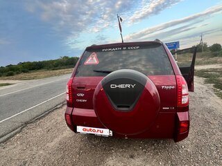 2013 Chery Tiggo (T11) I Рестайлинг (FL), красный, 550000 рублей, вид 4