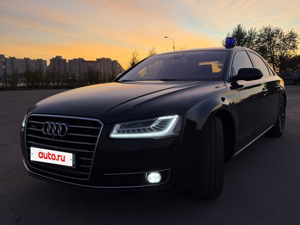 2014 Audi A8 III (D4) Рестайлинг, чёрный, 2100000 рублей