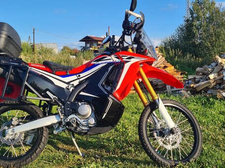 2017 Honda CRF 250L Rally, красный, 460000 рублей, вид 1
