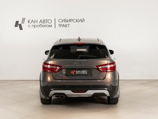 2018 Lada (ВАЗ) Vesta SW Cross I, голубой, 980500 рублей, вид 4