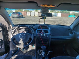 2008 Renault Megane II Рестайлинг, чёрный, 330000 рублей, вид 5