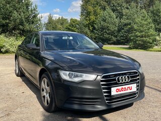 2014 Audi A6 IV (C7) Рестайлинг, чёрный, 1400000 рублей, вид 3