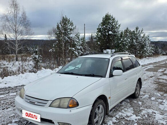 2000 Toyota Caldina II Рестайлинг, белый, 600000 рублей - вид 7