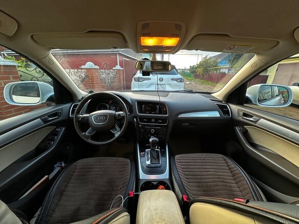 2012 Audi Q5 I (8R) Рестайлинг, белый, 1750000 рублей - вид 15