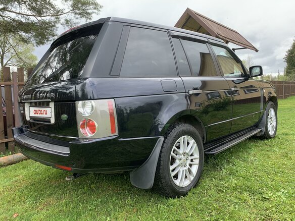 2008 Land Rover Range Rover III Рестайлинг, синий, 1470000 рублей - вид 13
