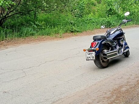 2013 Suzuki Boulevard C90, синий, 690000 рублей, вид 1