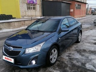 2013 Chevrolet Cruze I Рестайлинг, синий, 900000 рублей, вид 2