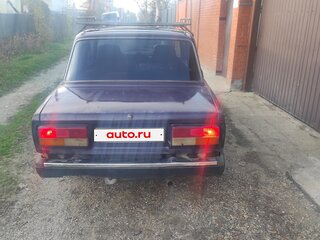 2003 Lada (ВАЗ) 2107, фиолетовый, 120000 рублей, вид 3