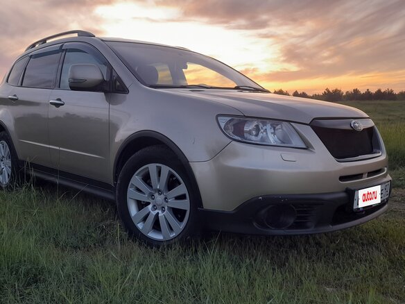 2008 Subaru Tribeca I Рестайлинг, золотистый, 925000 рублей - вид 1