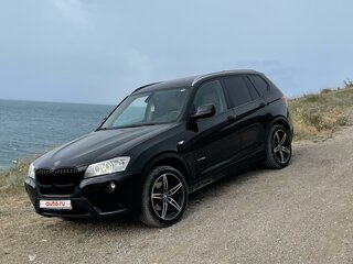 2011 BMW X3 28i xDrive II (F25), чёрный, 1350000 рублей, вид 2