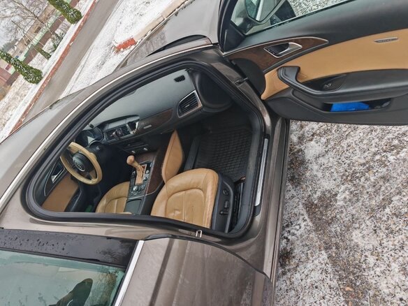 2012 Audi A6 IV (C7), коричневый, 1800000 рублей - вид 19