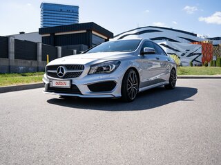 2014 Mercedes-Benz CLA 200 I (C117, X117), серый, 1776680 рублей, вид 3