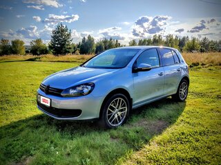 2011 Volkswagen Golf VI, голубой, 690000 рублей, вид 1