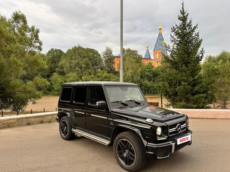 2014 Mercedes-Benz G-Класс AMG 63 AMG I (W463) Рестайлинг 2, чёрный, 4180000 рублей, вид 3