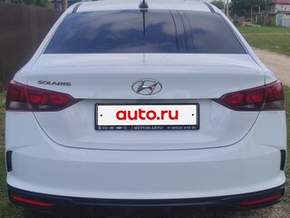 2021 Hyundai Solaris II Рестайлинг, белый, 1900000 рублей, вид 2