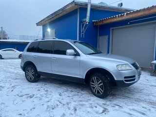 2002 Volkswagen Touareg I, серый, 780000 рублей, вид 2