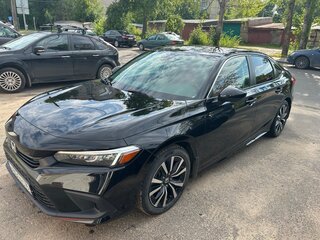 2021 Honda Civic XI, чёрный, 2250000 рублей, вид 1