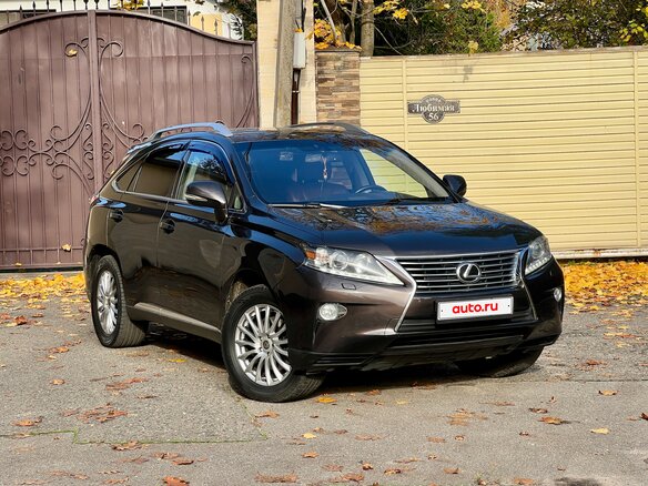 2014 Lexus RX 270 III Рестайлинг, золотистый, 2444000 рублей