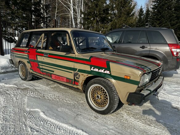 1987 Lada (ВАЗ) 2104, бежевый - вид 5