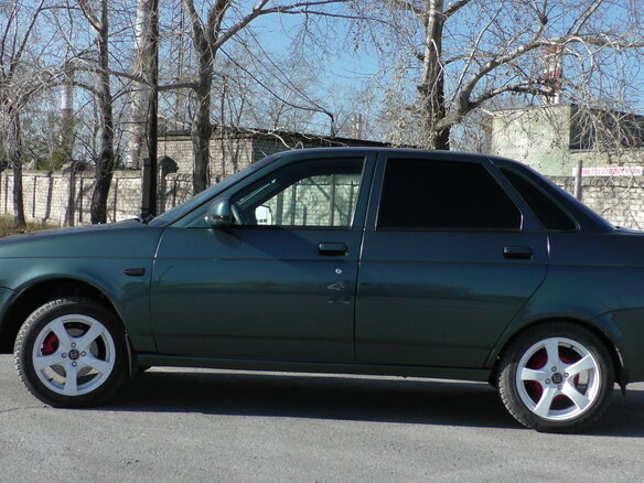 2008 Lada (ВАЗ) Priora I, серый, 390000 рублей - вид 3