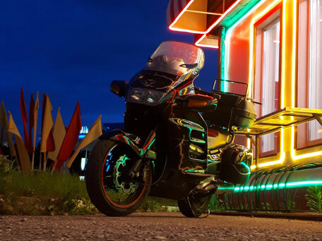 1997 Honda ST 1100, чёрный, 500000 рублей, вид 1