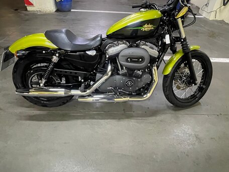 2011 Harley-Davidson Sportster 1200, чёрный, 750000 рублей, вид 4