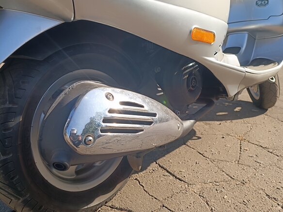 2004 Vespa ET4, серебристый, 170000 рублей - вид 3
