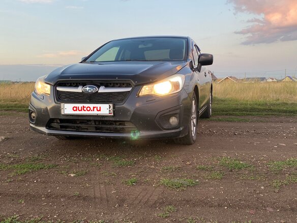 2012 Subaru Impreza IV, серый, 890000 рублей - вид 1