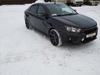 2017 Lada (ВАЗ) Vesta I, чёрный, 830000 рублей, вид 2