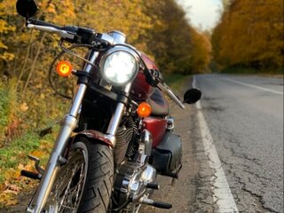 2009 Harley-Davidson Sportster 1200, красный, 649990 рублей, вид 2