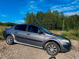 2008 Renault Megane II Рестайлинг, серый, 520000 рублей, вид 3