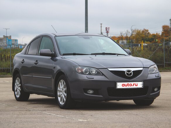 2008 Mazda 3 I (BK) Рестайлинг, серый, 770000 рублей - вид 8