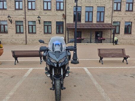 2019 Kawasaki Versys 1000, чёрный, 1450000 рублей, вид 4