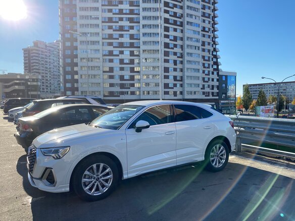 2020 Audi Q3 Sportback 40 TFSI II (F3), белый - вид 2