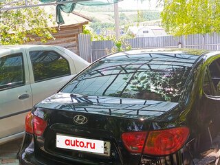 2008 Hyundai Elantra IV (HD), чёрный, 530000 рублей, вид 4