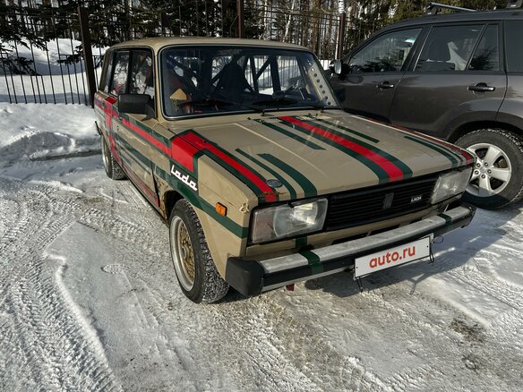1987 Lada (ВАЗ) 2104, бежевый - вид 4