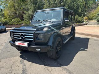2001 Mercedes-Benz G-Класс 400 II (W463), чёрный, 2490000 рублей, вид 2