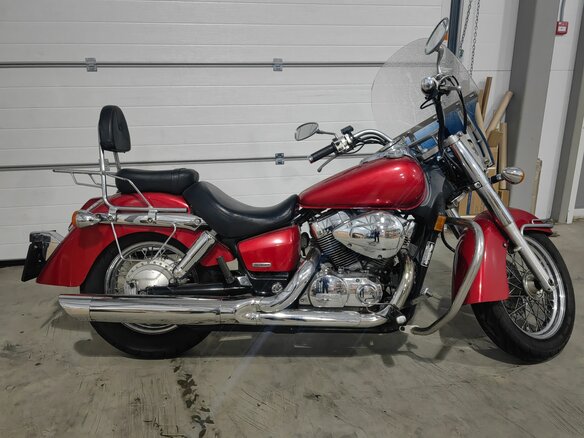 2005 Honda Shadow 750, красный, 425000 рублей - вид 1