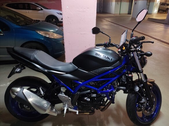 2021 Suzuki SV 650, чёрный, 665000 рублей - вид 2