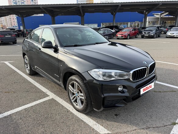 2019 BMW X6 30d II (F16), чёрный, 3990000 рублей - вид 1