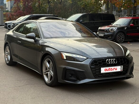 2019 Audi A5 45 TFSI II (F5) Рестайлинг, серый, 4300000 рублей