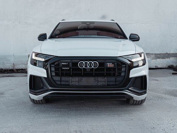 2020 Audi Q8 55 TFSI I (4M), белый - вид 10