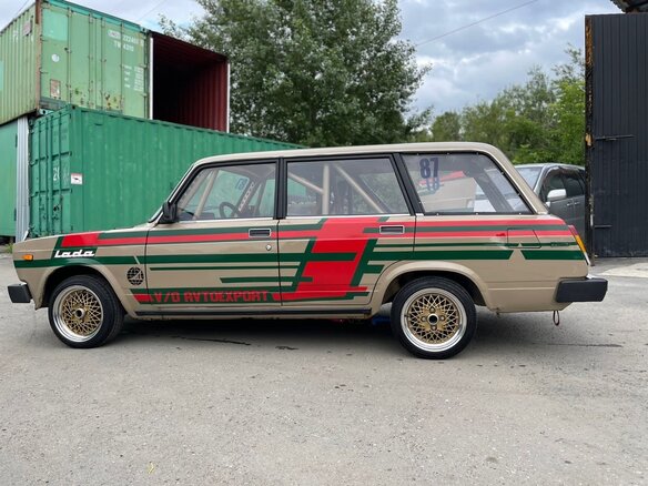 1987 Lada (ВАЗ) 2104, бежевый - вид 17