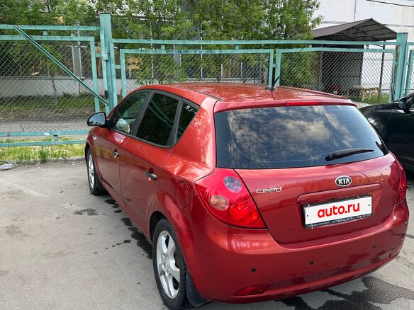 2007 Kia Ceed I, красный, 499999 рублей - вид 7