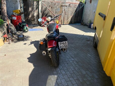1988 Yamaha V-Max 1200, красный, 370000 рублей, вид 4