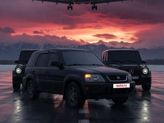 2000 Honda CR-V I Рестайлинг, чёрный, 550000 рублей, вид 1