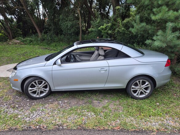 2007 Volkswagen Eos I, серебристый, 550000 рублей - вид 9
