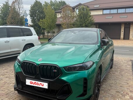2023 BMW X6 M60i III (G06) Рестайлинг, чёрный, 11450000 рублей, вид 1